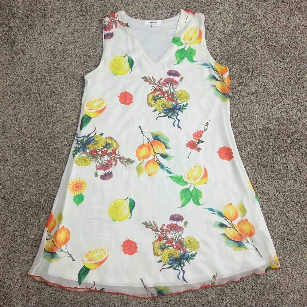 Niza Ladies Size 12 Sleeveless Sheer Overlay Dress